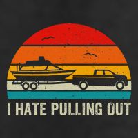 I Hate Pulling Out Retro Boat Captain Cool Comfort Performance Bucket Hat