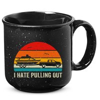 I Hate Pulling Out Retro Boat Captain 15oz Campfire Ceramic Mug