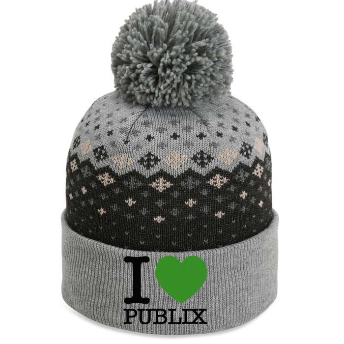 I Heart Publix The Baniff Cuffed Pom Beanie