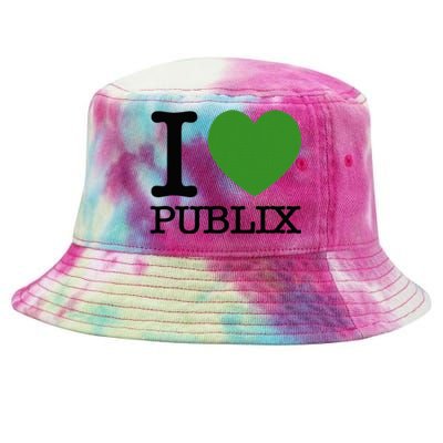 I Heart Publix Tie-Dyed Bucket Hat