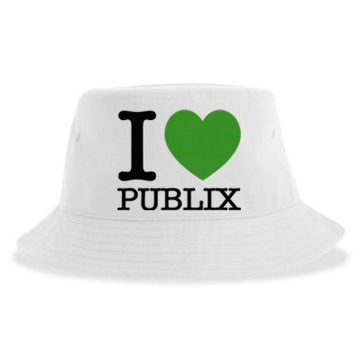 I Heart Publix Sustainable Bucket Hat