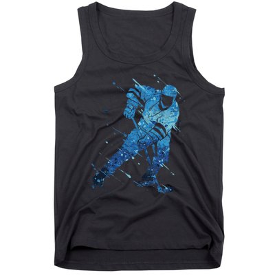 Ice Hockey Player Tank Top