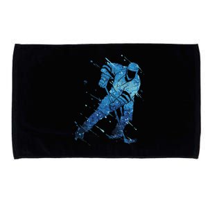 Ice Hockey Player Microfiber Hand Towel