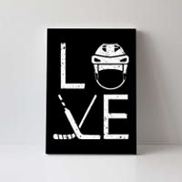 Ice Hockey Player Goalkeeper Ice Hockey Goalie Canvas