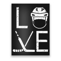 Ice Hockey Player Goalkeeper Ice Hockey Goalie Poster