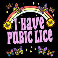 I Have Pubic Lice Stripe Pom Pom Beanie