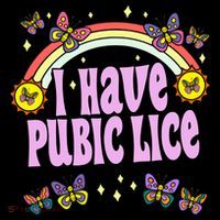I Have Pubic Lice Flexfit Unipanel Trucker Cap