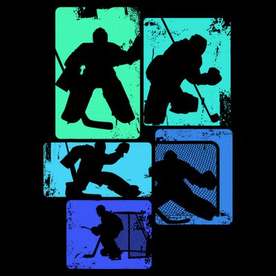 Ice Hockey Player Goalkeeper Ice Hockey Goalie Gift T-Shirt