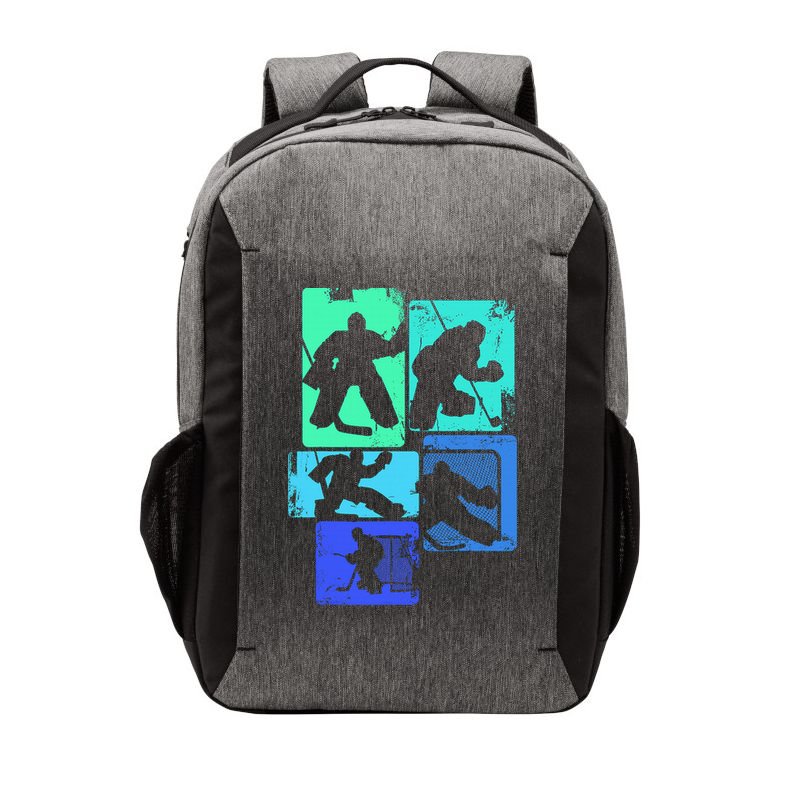 Ice Hockey Player Goalkeeper Ice Hockey Goalie Gift Vector Backpack