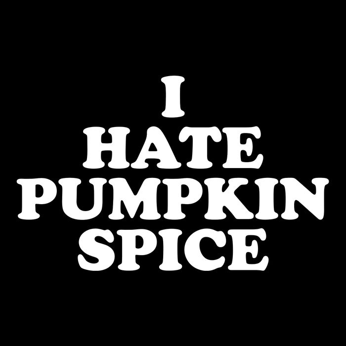 I Hate Pumpkin Spice Funny 7-Panel Snapback Hat