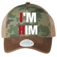 IM Him Prayed For A Man Like Him Christian Legacy Tie Dye Trucker Hat