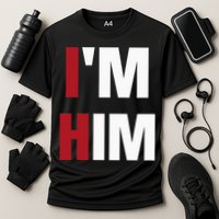IM Him Prayed For A Man Like Him Christian Performance Shirt