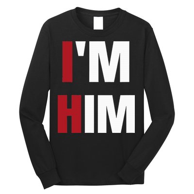 IM Him Prayed For A Man Like Him Christian Long Sleeve Shirt