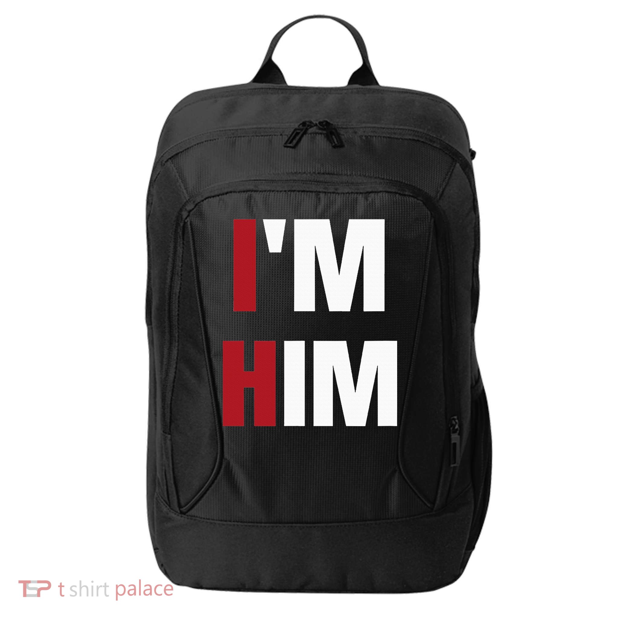 IM Him Prayed For A Man Like Him Christian City Backpack