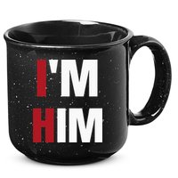 IM Him Prayed For A Man Like Him Christian 15oz Campfire Ceramic Mug
