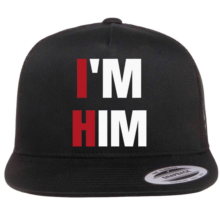 IM Him Prayed For A Man Like Him Christian Flatbill Hat