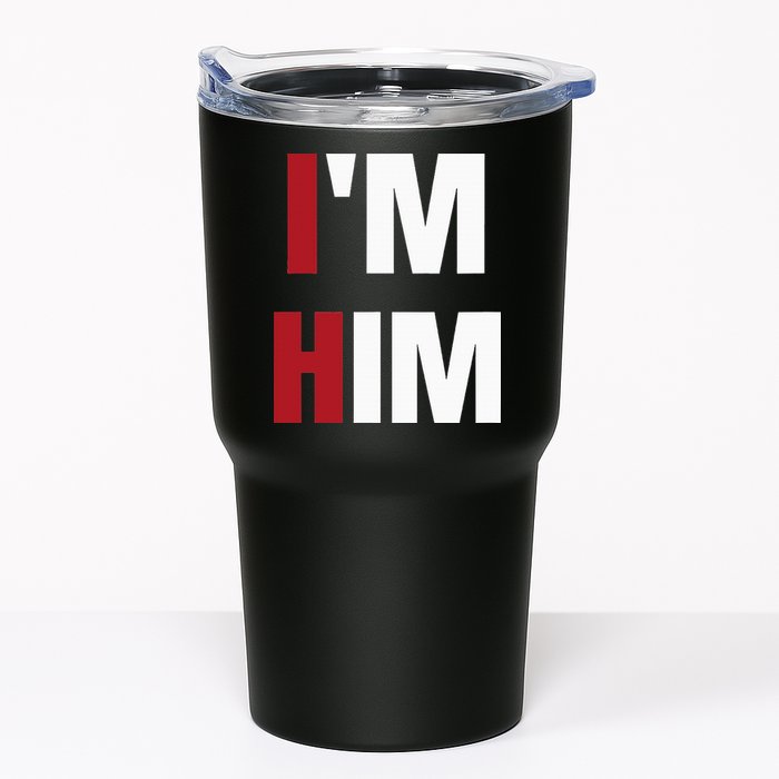 IM Him Prayed For A Man Like Him Christian Tumbler