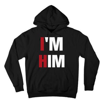 IM Him Prayed For A Man Like Him Christian Tall Hoodie
