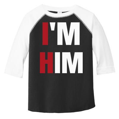 IM Him Prayed For A Man Like Him Christian Toddler Fine Jersey T-Shirt