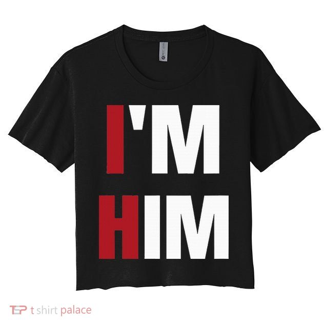IM Him Prayed For A Man Like Him Christian Crop Top