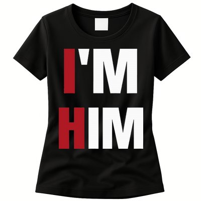 IM Him Prayed For A Man Like Him Christian Womens T-Shirt