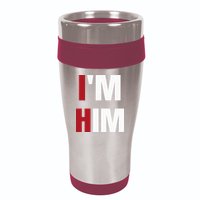 IM Him Prayed For A Man Like Him Christian 16oz Travel Tumbler