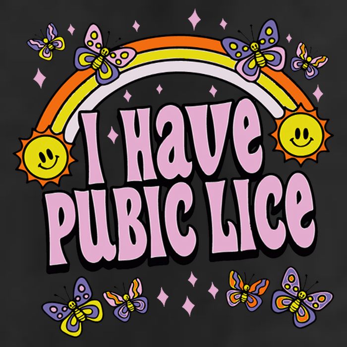 I Have Pubic Lice Funny Sarcastic Rainbow 15oz Campfire Ceramic Mug