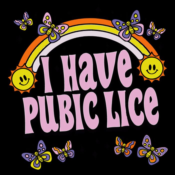 I Have Pubic Lice Funny Sarcastic Rainbow 16oz Travel Tumbler