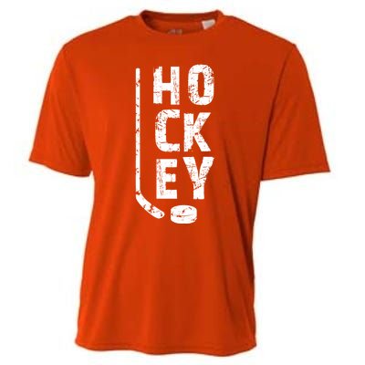 Ice Hockey Player Meaningful Gift Cooling Performance Crew T-Shirt