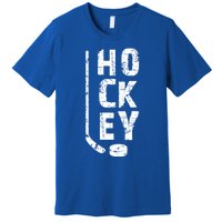 Ice Hockey Player Meaningful Gift Premium T-Shirt