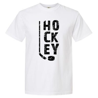 Ice Hockey Player Meaningful Gift Garment-Dyed Heavyweight T-Shirt