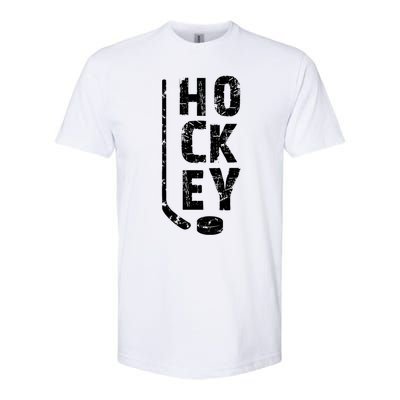 Ice Hockey Player Meaningful Gift Softstyle CVC T-Shirt