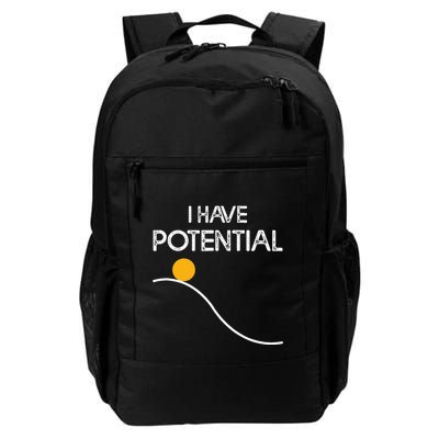 I Have Potential Energy Funny Physics Teacher Nerd Daily Commute Backpack