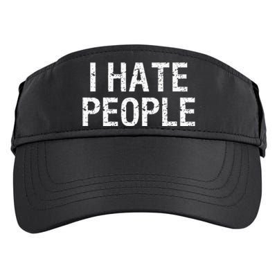 I HATE PEOPLE Adult Drive Performance Visor