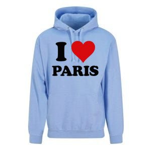 I Heart Paris First Name I Love Personalized Stuff Unisex Surf Hoodie