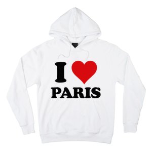 I Heart Paris First Name I Love Personalized Stuff Hoodie