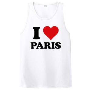 I Heart Paris First Name I Love Personalized Stuff PosiCharge Competitor Tank