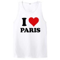 I Heart Paris First Name I Love Personalized Stuff PosiCharge Competitor Tank