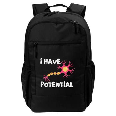I Have Potential Brain Cell Funny Science Nerd Neuron Daily Commute Backpack
