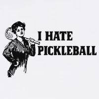 I Hate Pickleball Apron
