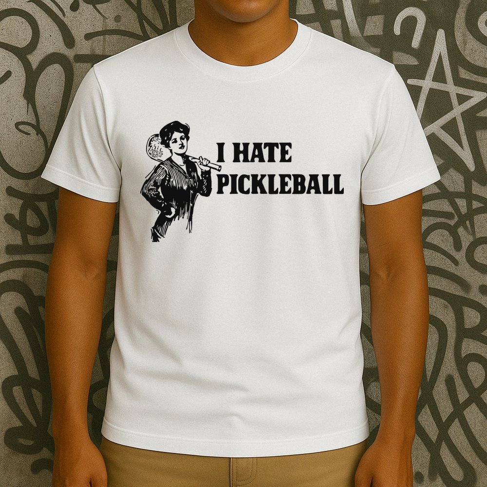 I Hate Pickleball T-Shirt