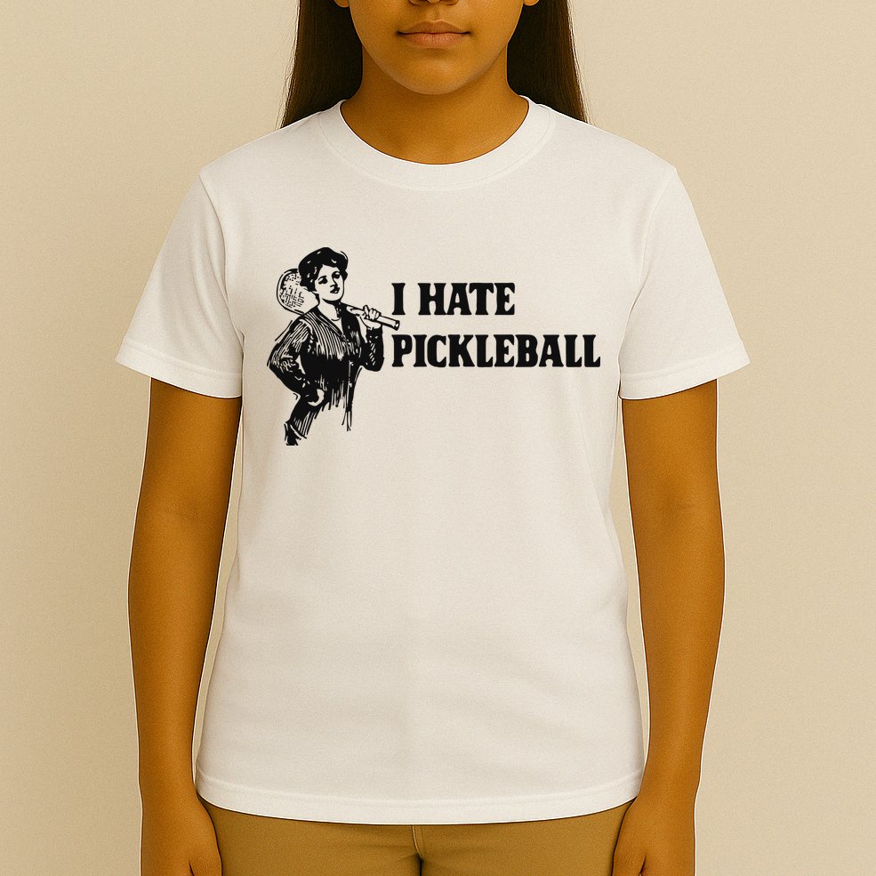 I Hate Pickleball T-Shirt
