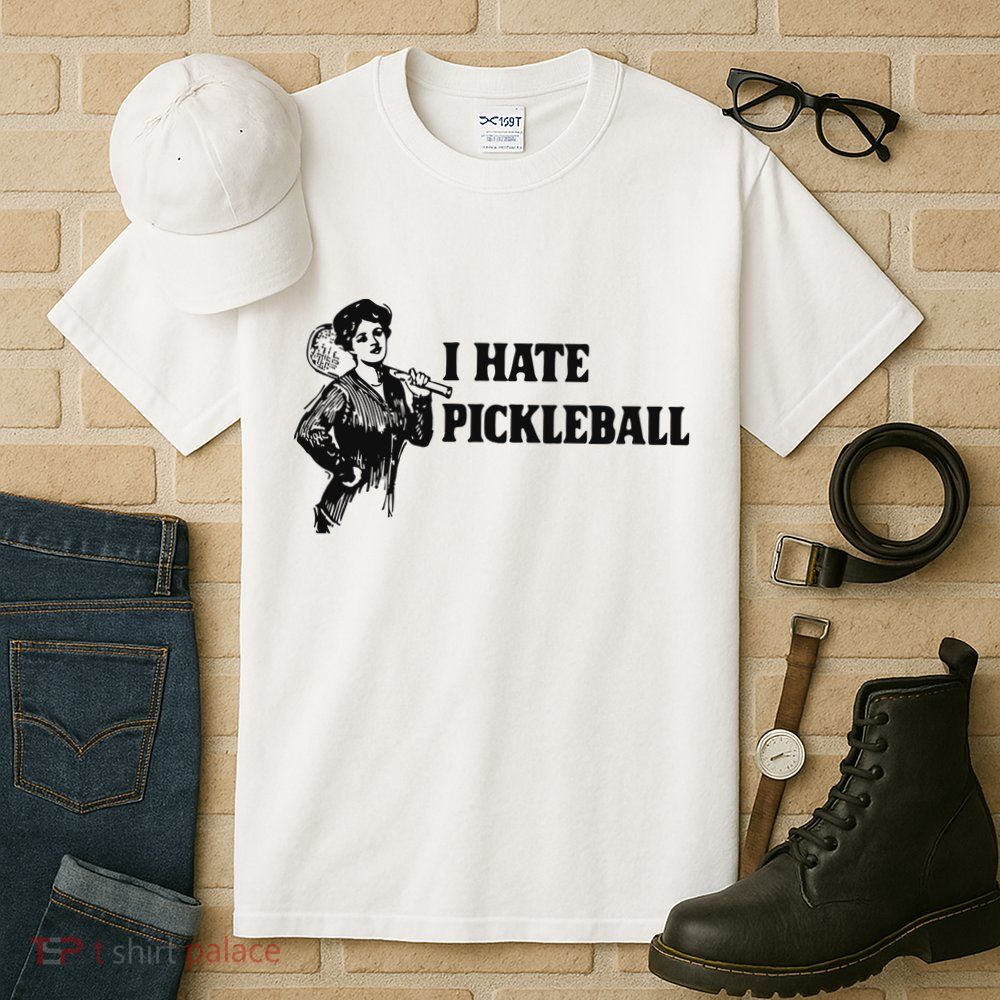 I Hate Pickleball Tall T-Shirt