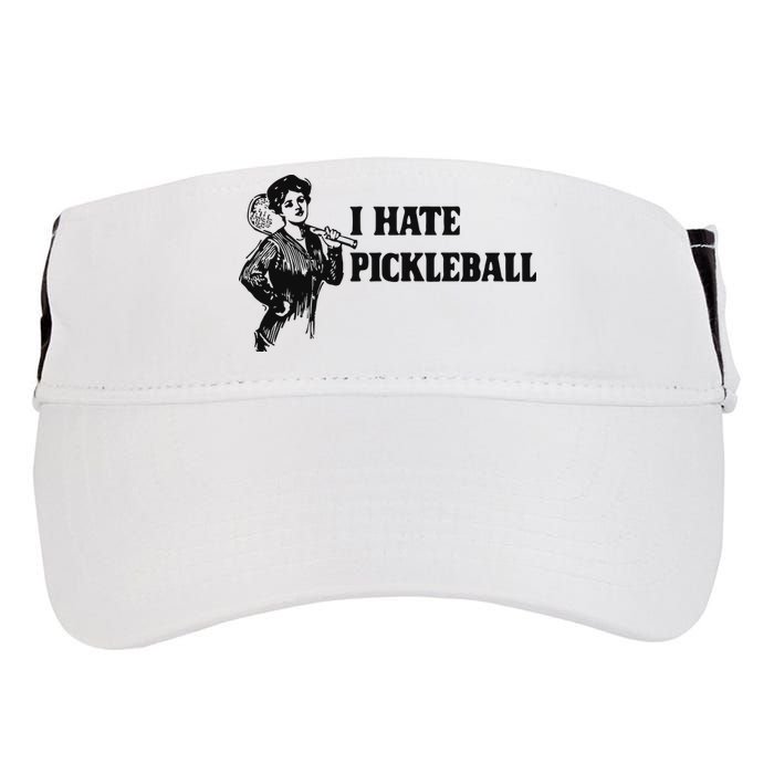I Hate Pickleball Adult Drive Performance Visor