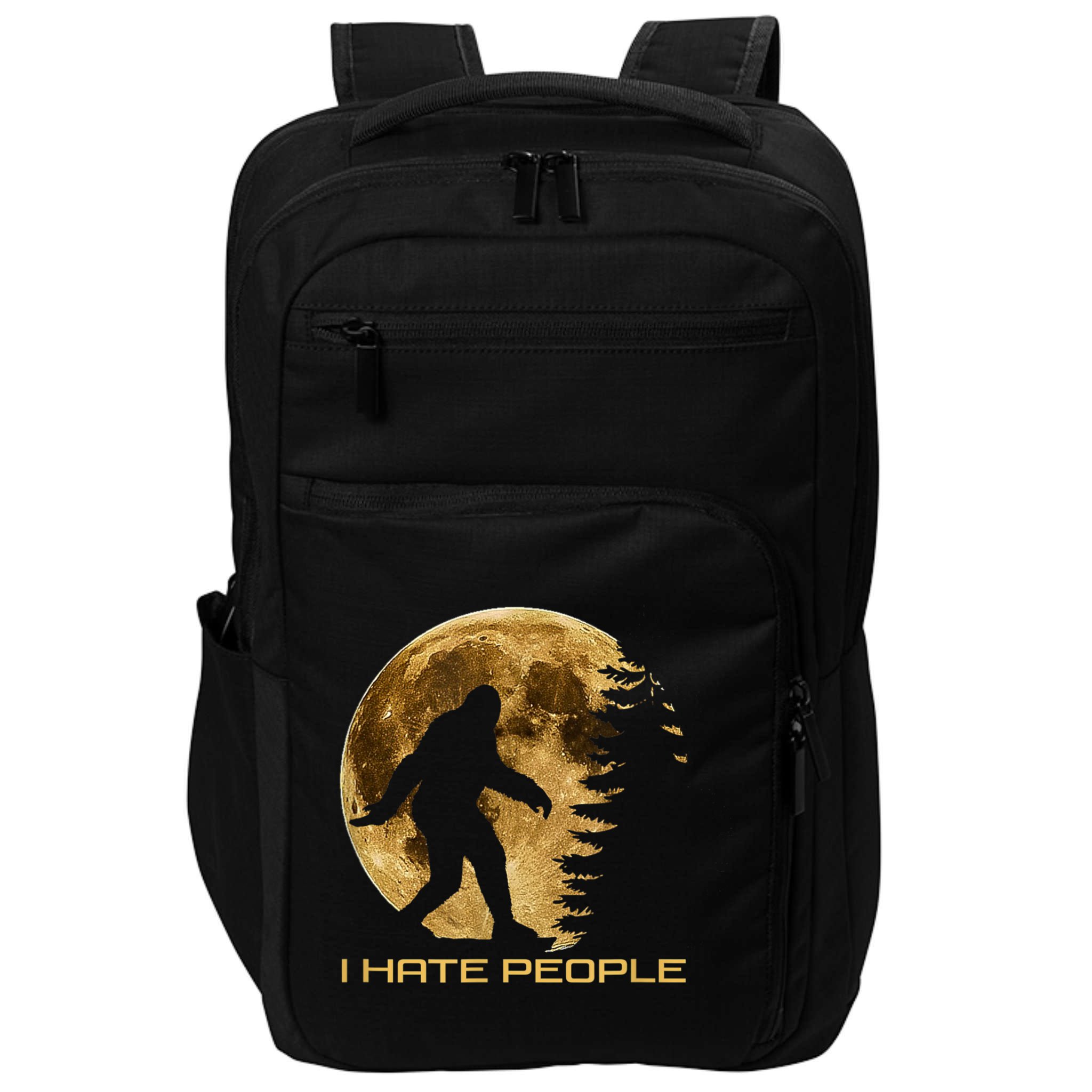 I Hate People Bigfoot Impact Tech Backpack