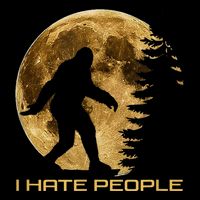 I Hate People Bigfoot Sustainable Bucket Hat