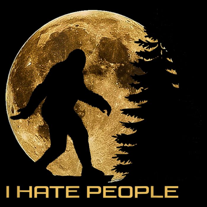 I Hate People Bigfoot Sustainable Bucket Hat