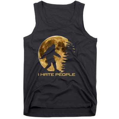 I Hate People Bigfoot Tank Top