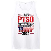 I Have Ptsd Pretty Tired Of Stupid Democrats Trump 2024 PosiCharge Competitor Tank