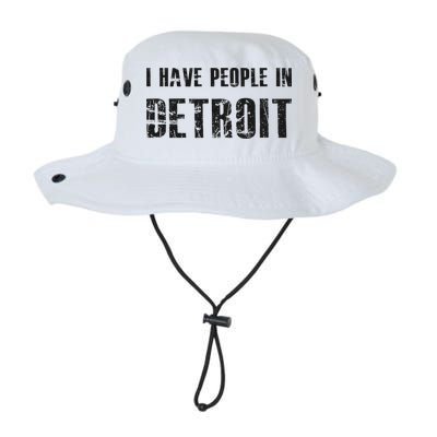 I Have People In Detroit City Michigan State Bucket Hat